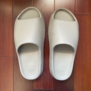 Worn Adidas Yeezy slides